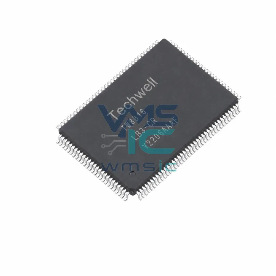 LCD процессор видео TW8816-LB3-CR LQFP-128(14x20) Корпус
