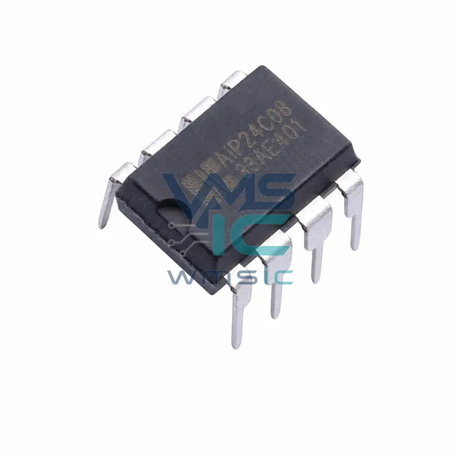 Последовательная память EEPROM AIP24C08DA8.TB, 8 Кбит, I2C, DIP-8 Корпус