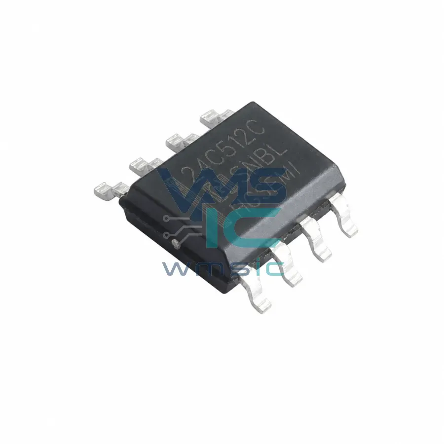 HG24C512CM/TR Микросхема памяти 512Кбит I2C Serial EEPROM, SOP-8 Корпус
