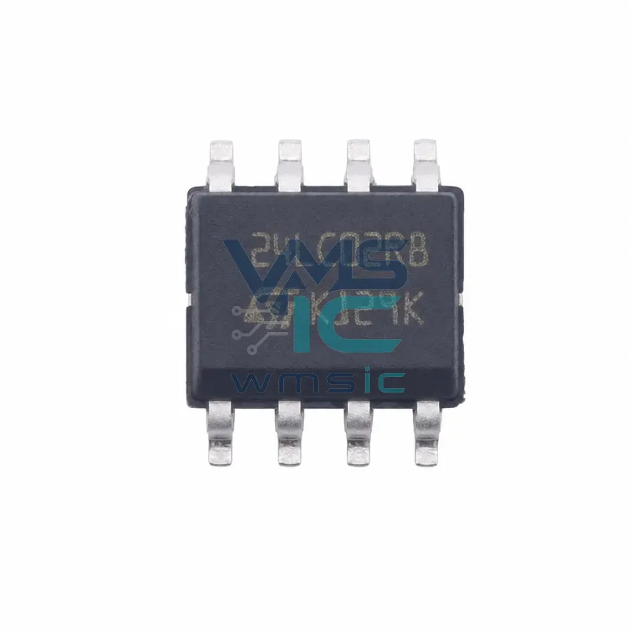 2 Kbit I2C Последовательная память EEPROM 105 Цельсия Работа M24C02-DRMN8TP/K SOP-8 Корпус