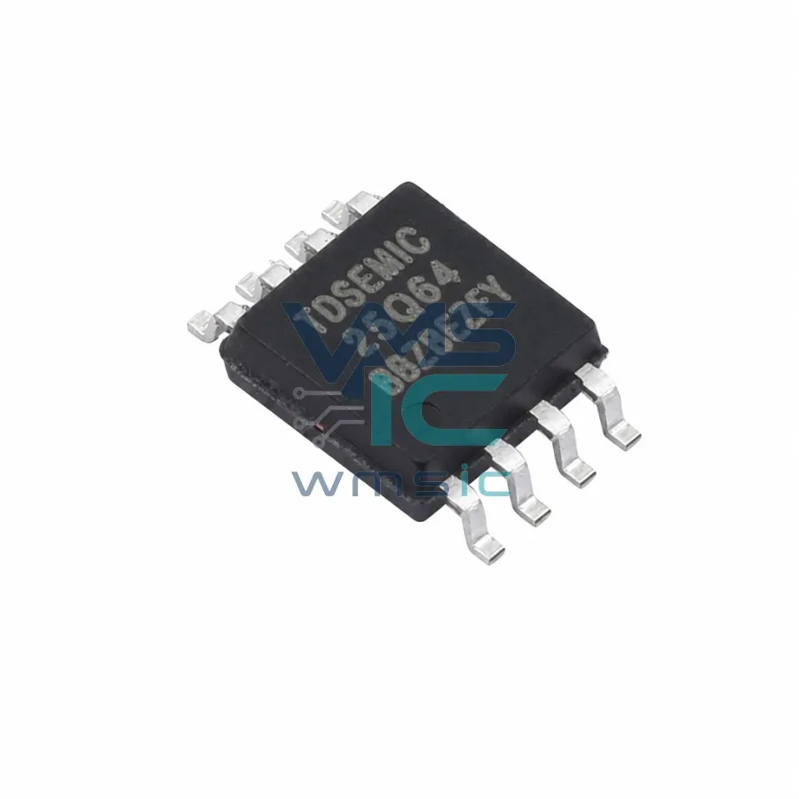 Флеш-память SPI NOR W25Q64DR-TD, 64 Мбит, SOP-8-208mil Корпус
