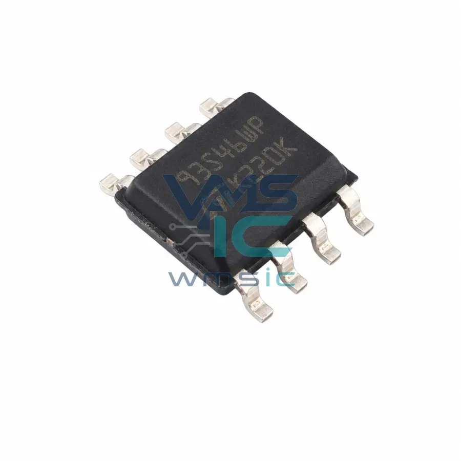Память EEPROM M93S46-WMN6P, 1 Кбит, Microwire (SPI), SO-8 Корпус