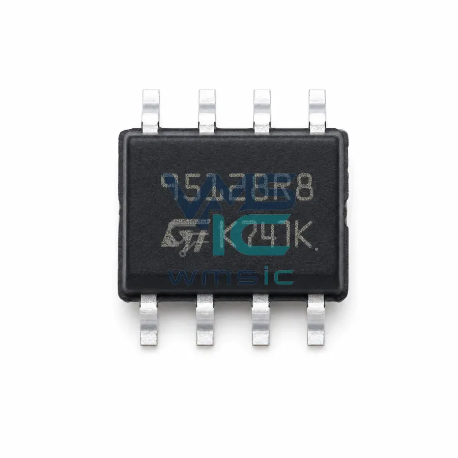 Память EEPROM M95128-DRMN8TP/K, 128 Кбит, SPI, до 105°C, SO-8 Корпус
