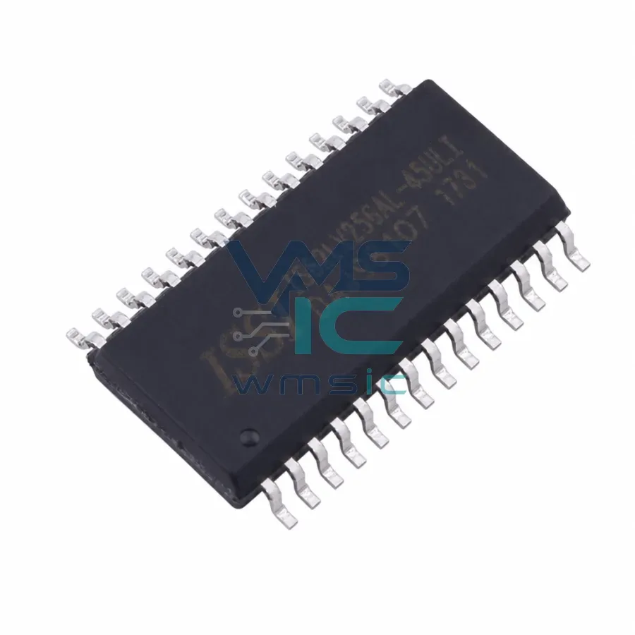 256К 32К x 8 низкое напряжение CMOS статическая RAM SRAM IS62LV256AL-45ULI SOP-28 Корпус