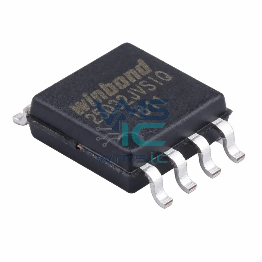 支援双路、四路SPI接口的3V、32Mbit 串行闪存 W25Q32JVSSIQ SOIC-8-208mil 封裝