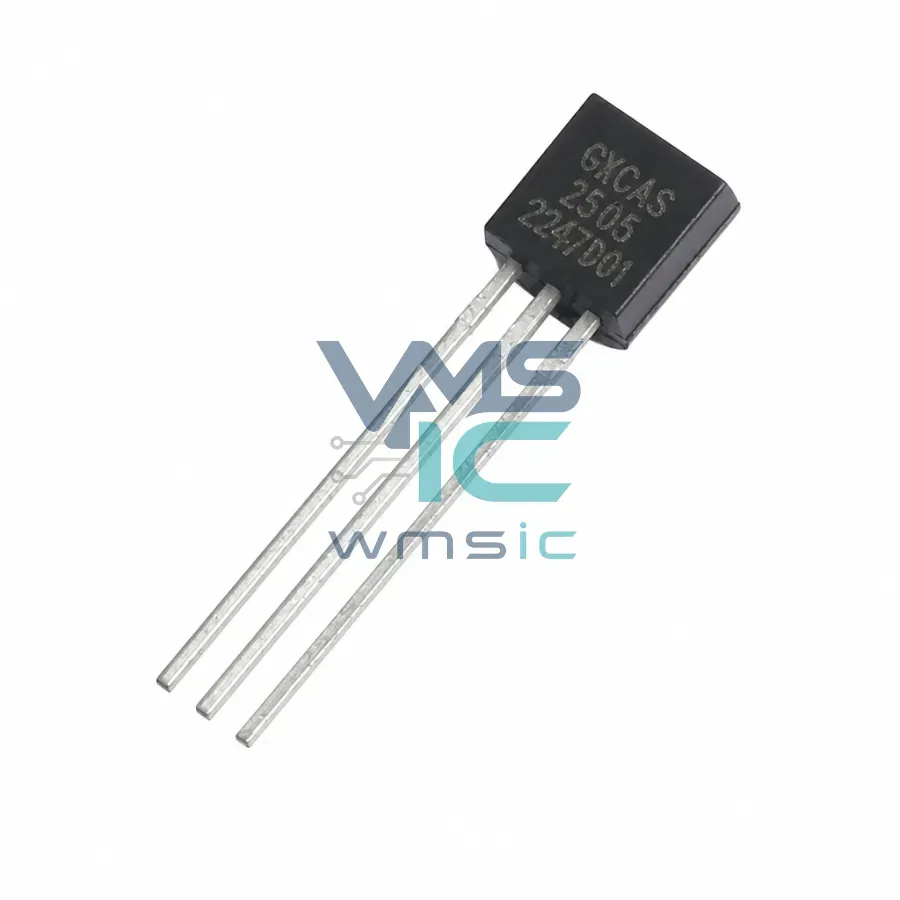 Микросхема памяти GX2505, 16Кбит Add-Only 1-Провод EEPROM, TO-92-3 Корпус