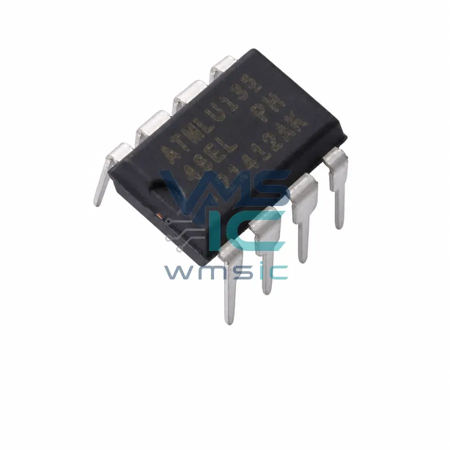 1 Kbit 3-проводной Микропроводной Последовательная EEPROM AT93C46E-PU DIP-8 Корпус