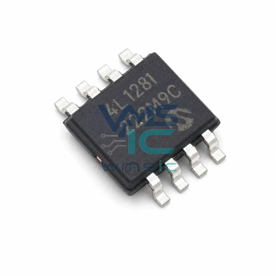 Чип памяти EEPROM 24LC128-I/MS I2C 128 Кбит MSOP-8 Корпус