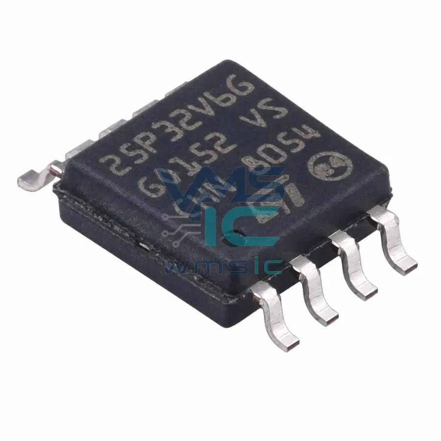 Память Serial Flash M25P32-VMW6TGTR, 32 Мбит, SPI, SOIC-8-208mil Корпус
