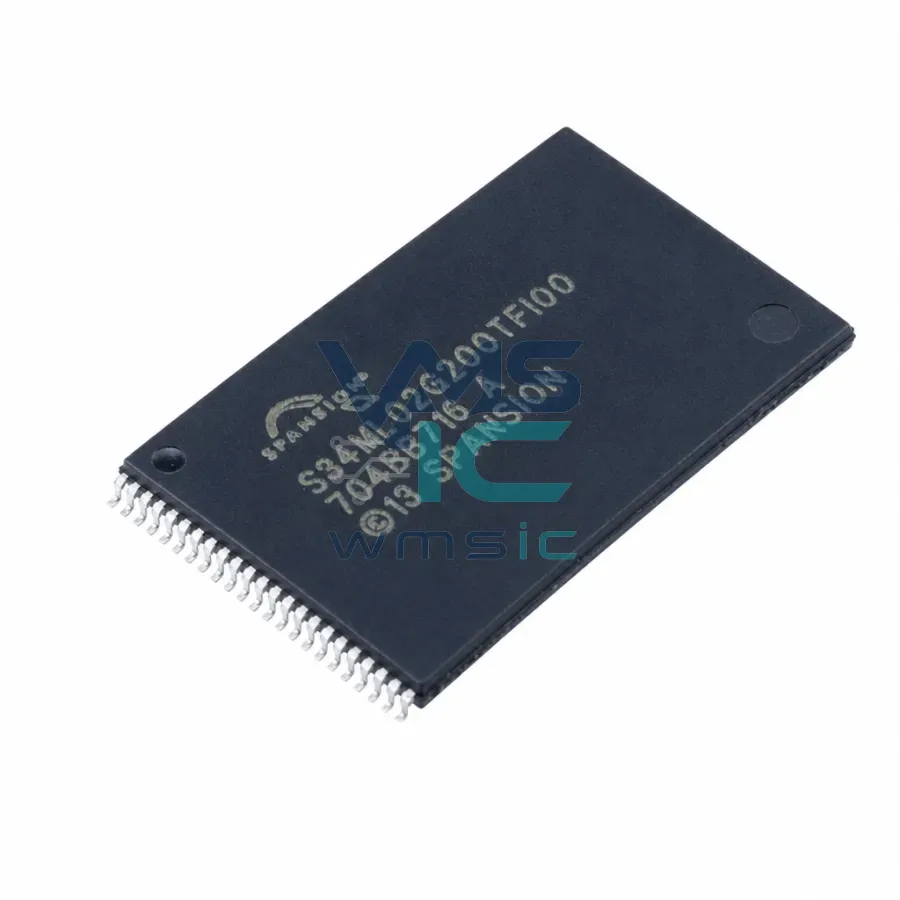 3 В 2 Gb SLC NAND флеш-память with 4-bit ECC Embedded S34ML02G200TFI000 TSOP-48-18.4mm Корпус