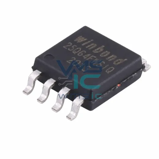 Чип флэш-памяти W25Q64FWSSIQ 64Мбит SPI QPI 1.8В, SOIC-8-208mil