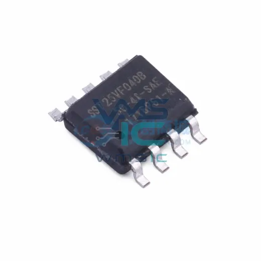 SST25VF040B-50-4I-SAF, 4 Мбит последовательная Flash-память SPI, SOIC-8