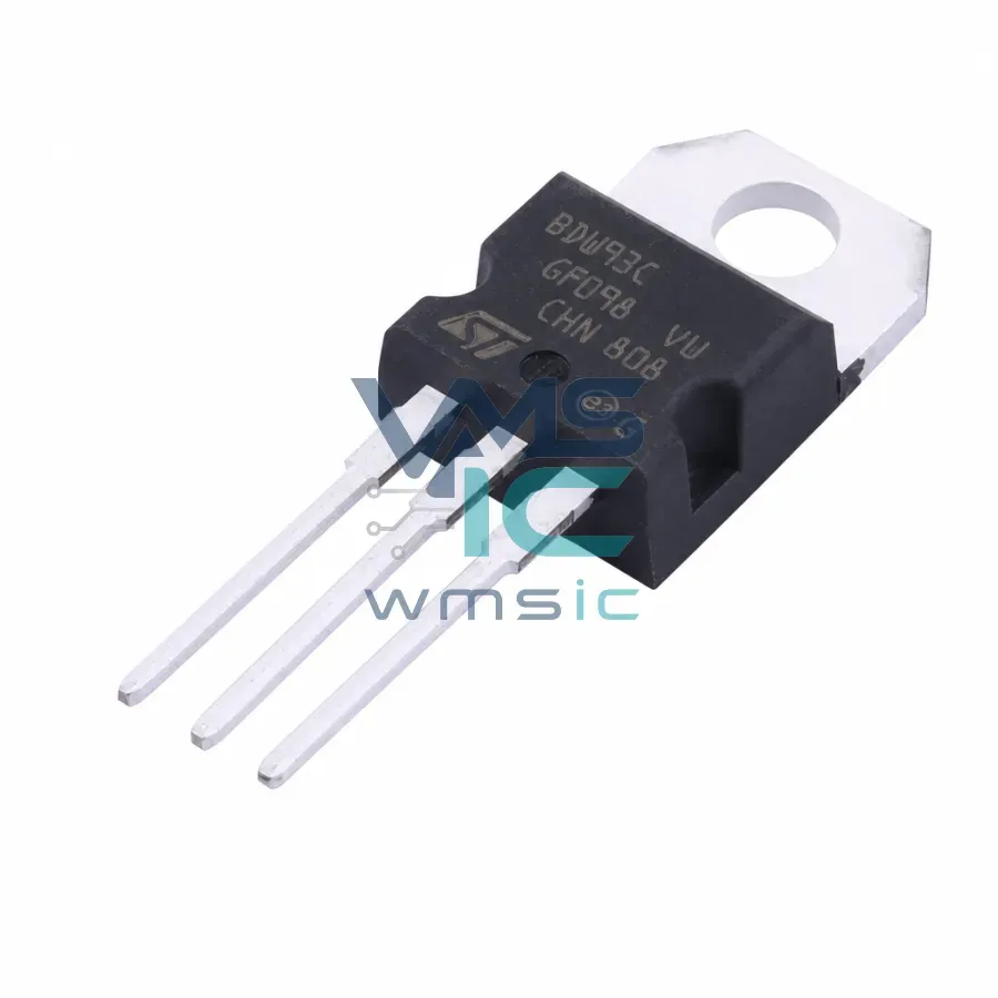 Мощный NPN транзистор Дарлингтона BDW93C, 100В, 12А, TO-220 Корпус