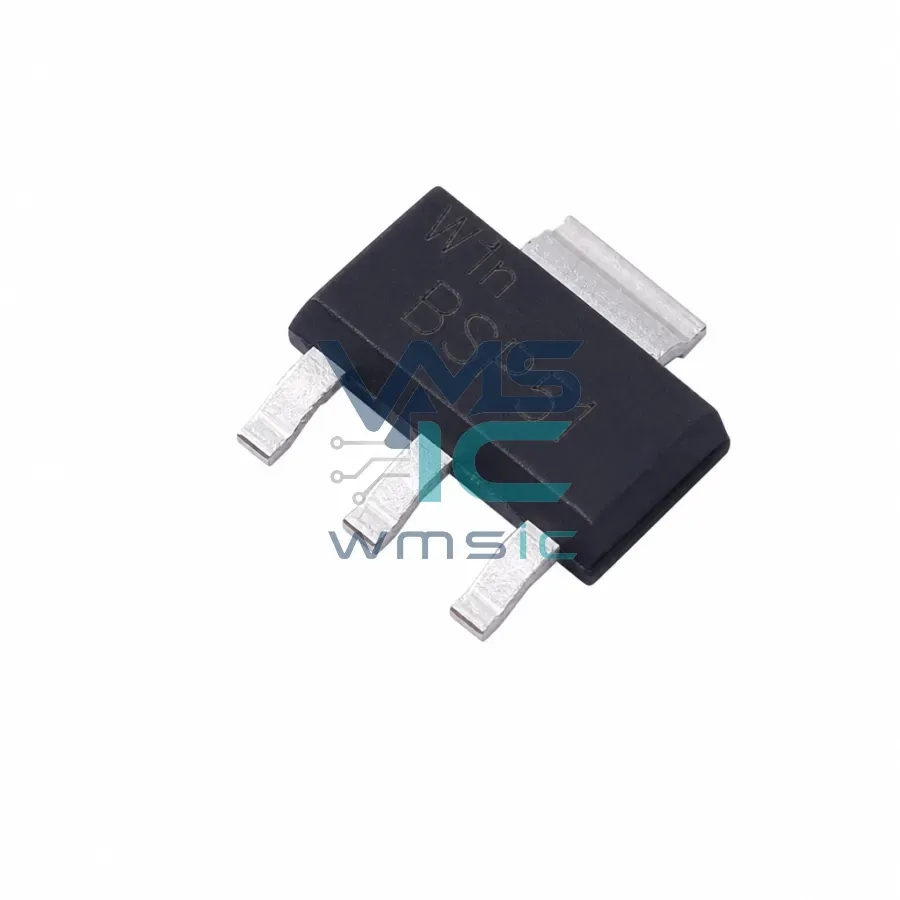 Датчик температуры Darlington транзистор NPN 60В 1А BSP51 BSP51,115 SOT-223-3 Корпус