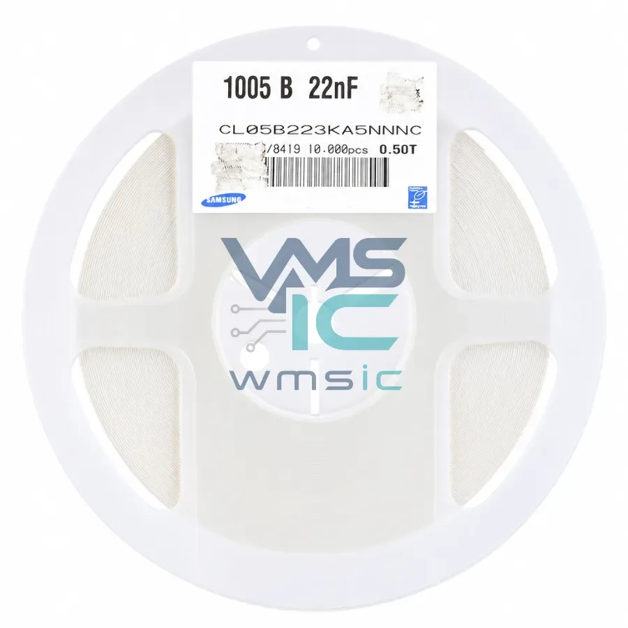 原装0402贴片电容22nF(223) ±10% 25V X7R CL05B223KA5NNNC 50只 CL05B223KA5NNNC 封裝