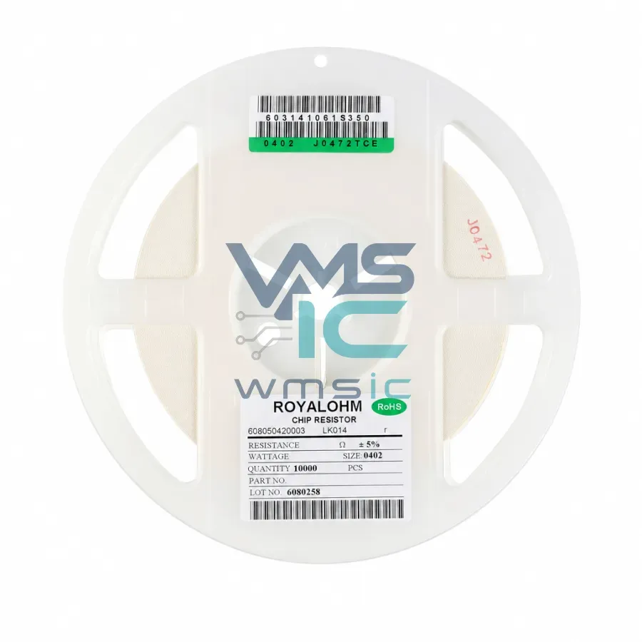 0402 SMD Resistor 1.2M Ohm 1M2+/ 5% 1/16W 0402WGJ0125TCE 100 Pcs 0402WGJ0125TCE Package
