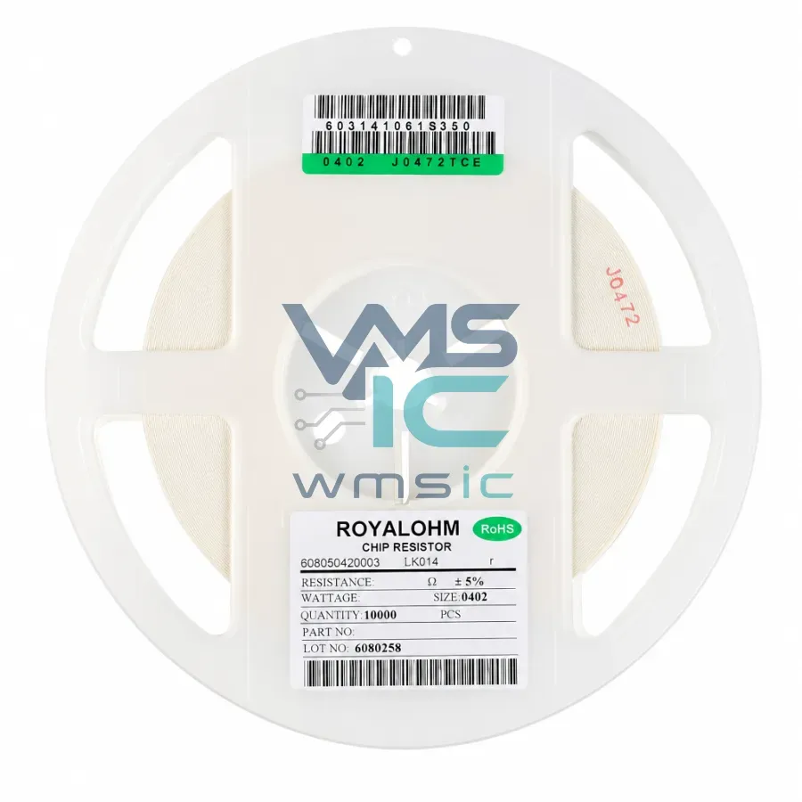 0402 SMD Resistor 2M Ohm+/ 5% 1/16W 0402WGJ0205TCE 100 Pcs 0402WGJ0205TCE Package