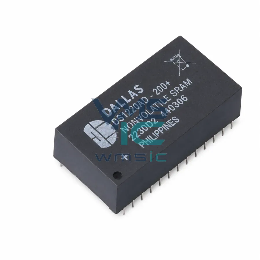 Энергонезависимая память nvSRAM 16 Кбит DS1220AD-200+, EDIP-24 Корпус