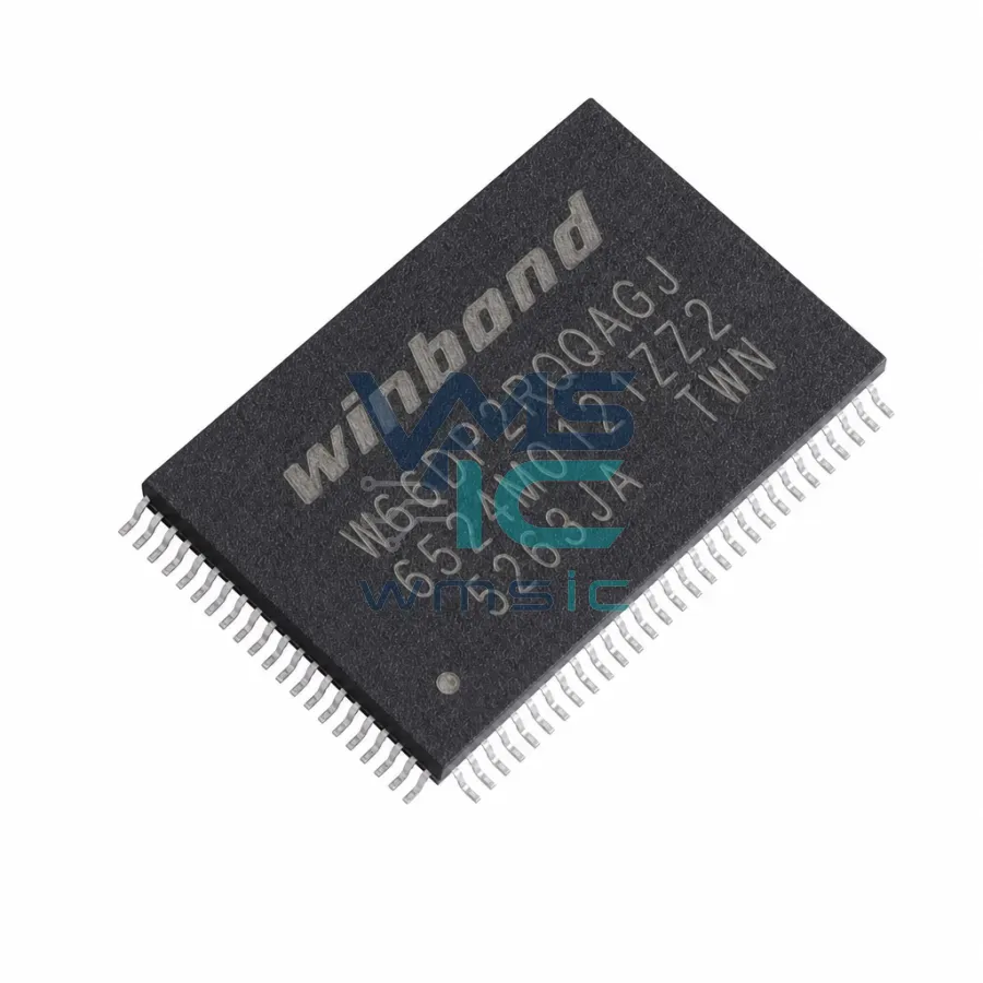 DDR SDRAM чип памяти W66DP2RQQAGJ W66DP2RQQAGJ TR TFBGA-200(10x14.5) Корпус