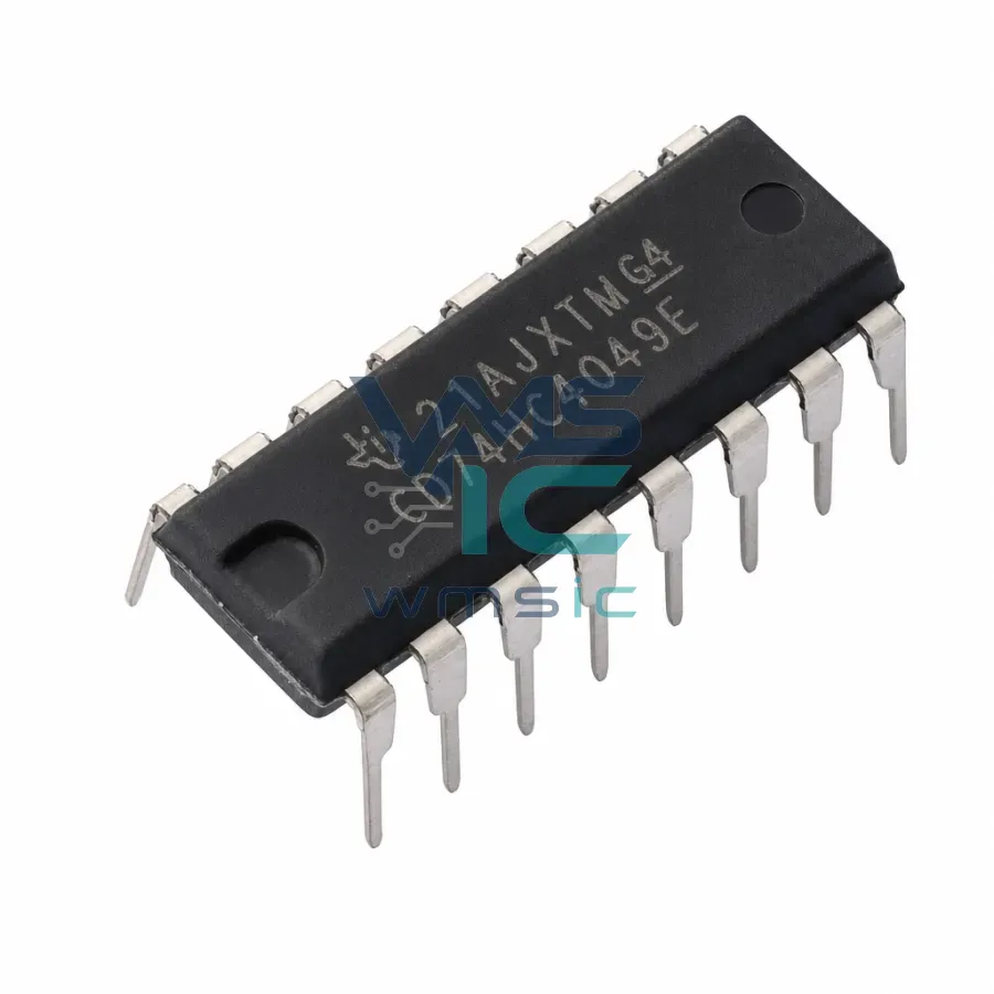 CD74HC4049E High-Speed CMOS Logic Hex Inverting and Non-Inverting Buffer CD74HC4049E PDIP-16 Package