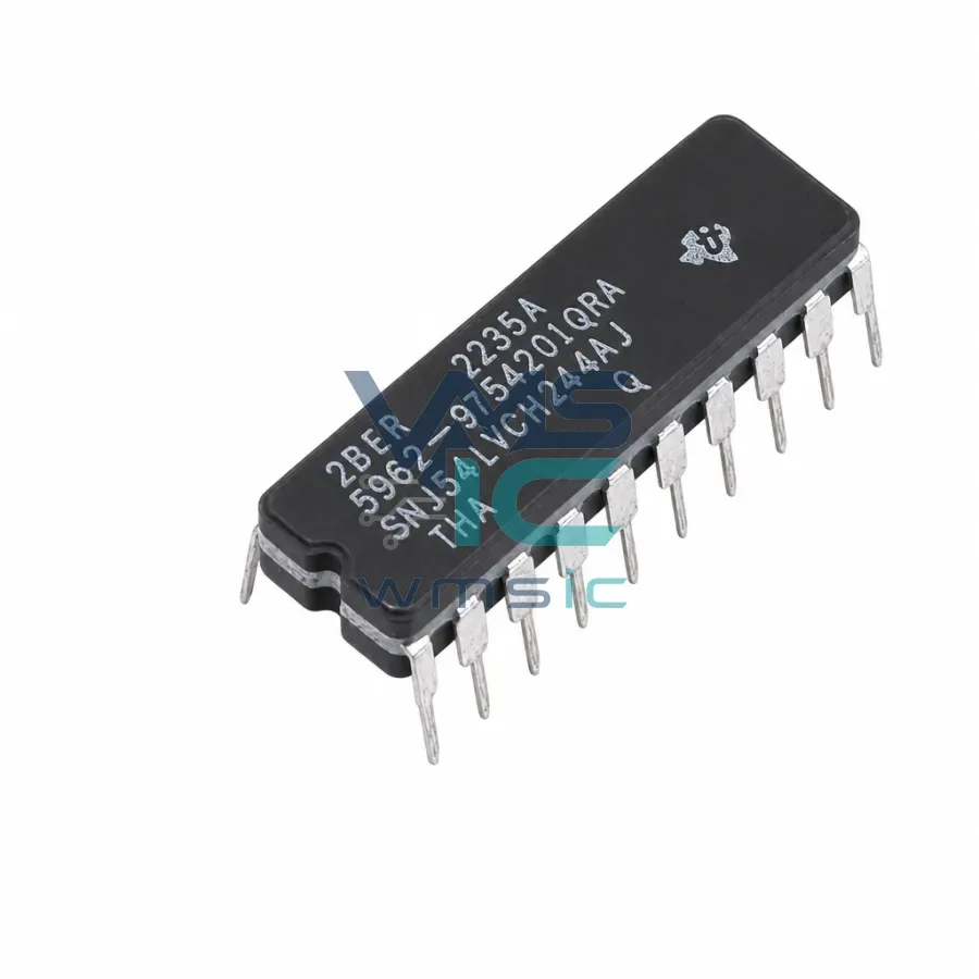 Электронный компонент 8-Channel 2 В to 3.6 В Buffer with Bus-Hold and 3-State Outputs SNJ54LVCH244AJ CDIP-20 Корпус