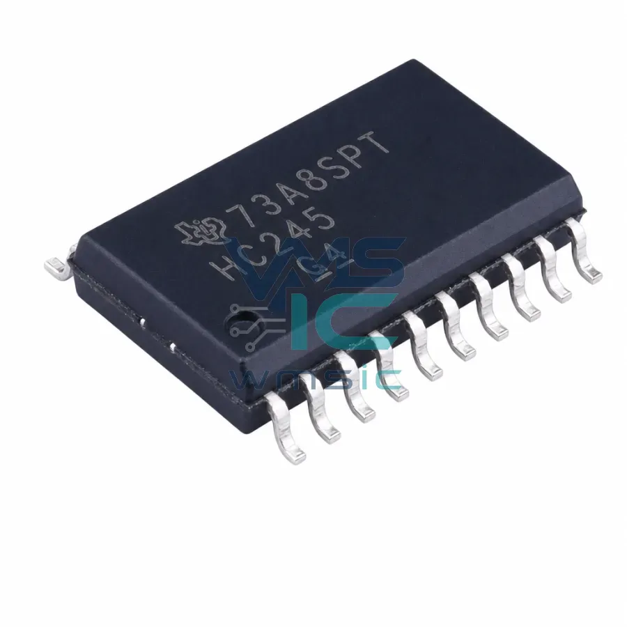 Электронный компонент Octal Bus Transceiver with 3-State Outputs SN74HC245DWR SOIC-20-300mil Корпус