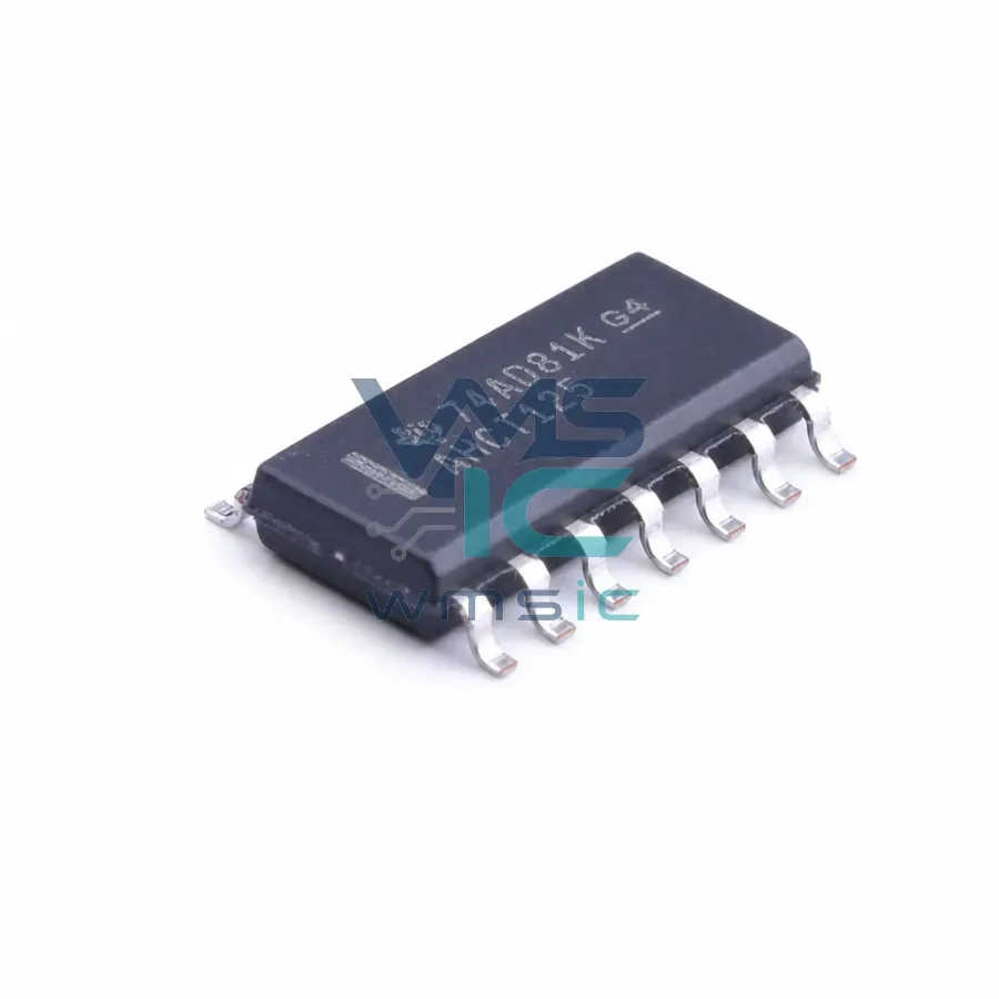 SN74AHCT125DR Quad Bus Buffer Gate with 3-State Outputs SN74AHCT125DR SOIC-14 Package