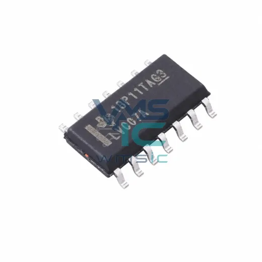 Шестиканальный буфер и драйвер SN74LVC07ADRG3 с открытым стоком, SOIC-14
