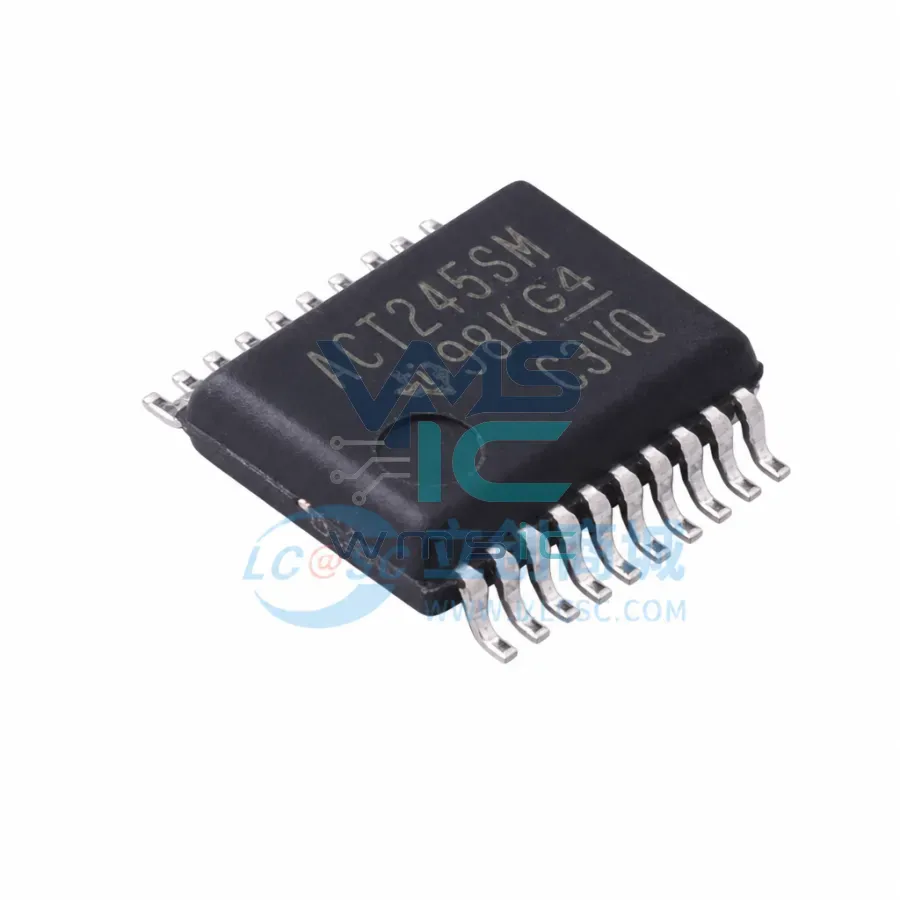 CD74ACT245SM96 Octal Bus Transceiver with 3-State Outputs CD74ACT245SM96 SSOP-20-208mil Package