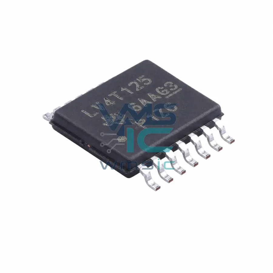 SN74LV4T125PWR Quad Buffer Level Shifter with 3-State Outputs SN74LV4T125PWR TSSOP-14 Package