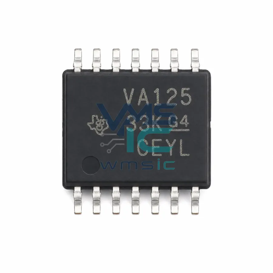 SN74ALVC125PW Quad Bus Buffer Gate with 3-State Outputs SN74ALVC125PW TSSOP-14 Package