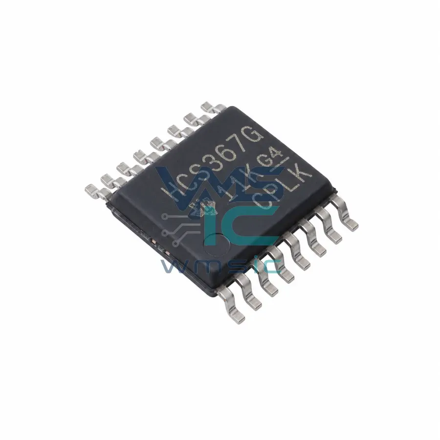 SN74HCS367QPWRQ1 Automotive Hex Buffer/Line Driver with Schmitt Inputs and 3-State Outputs SN74HCS367QPWRQ1 TSSOP-16 Package