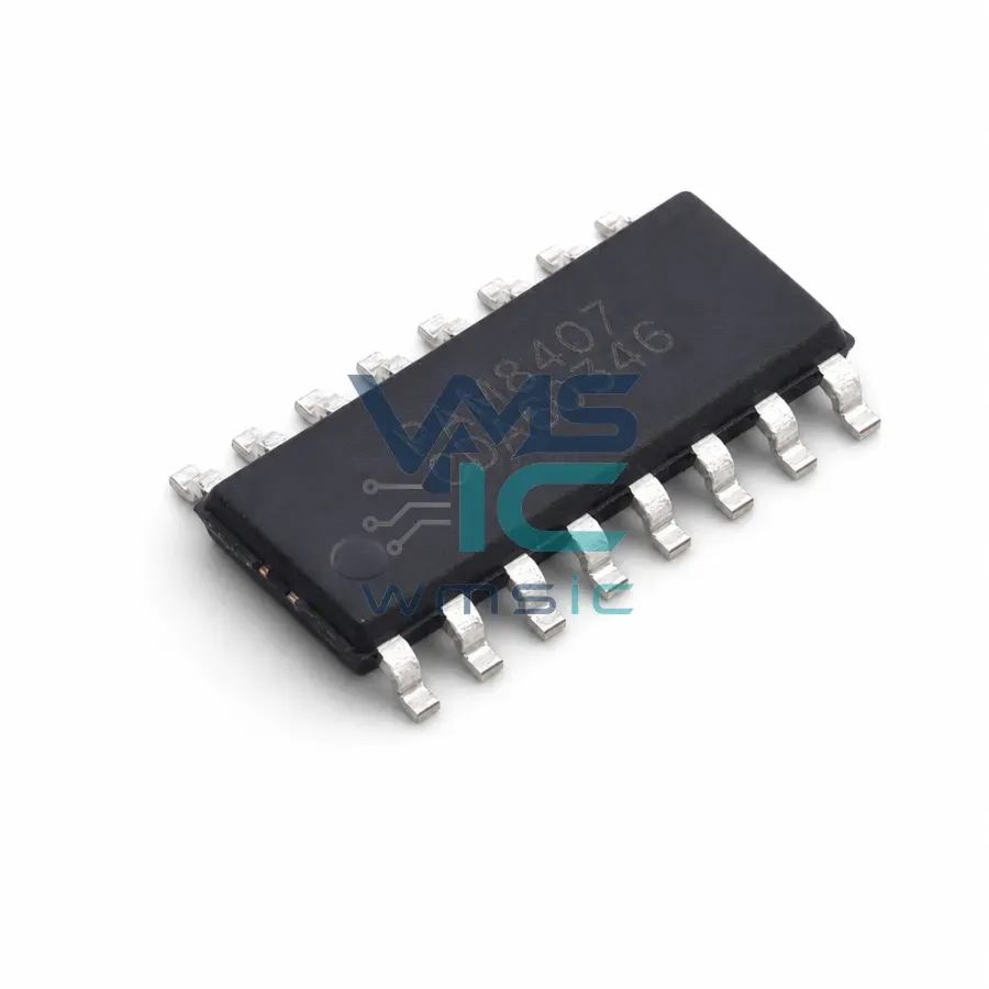 PAM8407DR Стерео аудио усилитель класса D 2.4Вт SOIC-16 Корпус
