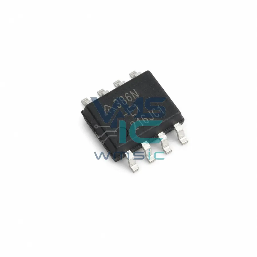Низковольтный аудиоусилитель мощности AZ386MTR-E1, SOIC-8 Корпус