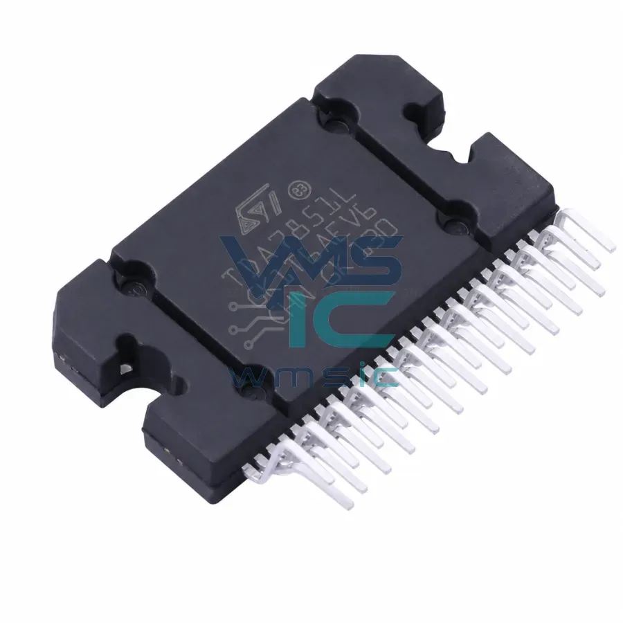 4x48В MOSFET Четырехполумостовой Усилитель мощности 4x48W TDA7851L Flexiwatt25 Корпус
