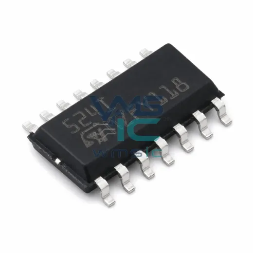 Точный четырехканальный операционный усилитель TS524IDT SO-14