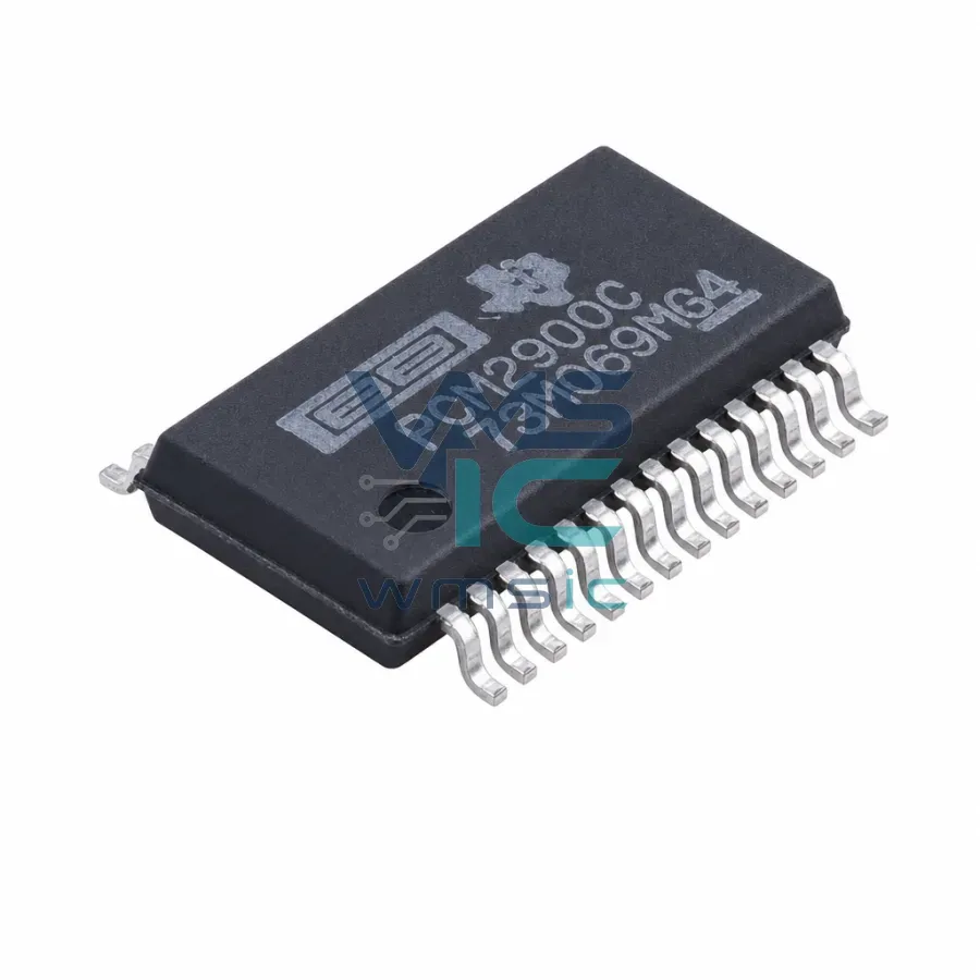 Стерео аудиокодек с USB-интерфейсом PCM2900CDBR, SSOP-28-208mil Корпус