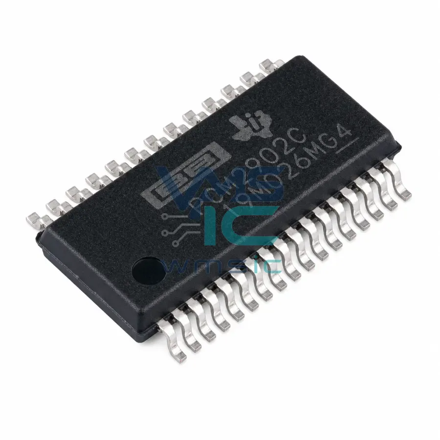 Стерео-аудиокодек PCM2902CDBR с интерфейсом USB и S/PDIF, SSOP-28 Корпус