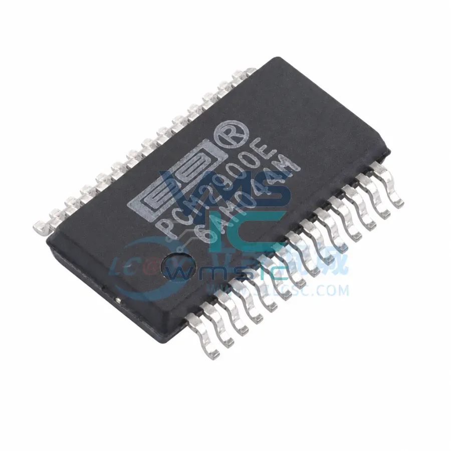 PCM2900E Стереоаудиокодек с интерфейсом USB и S/PDIF SSOP-28 Корпус