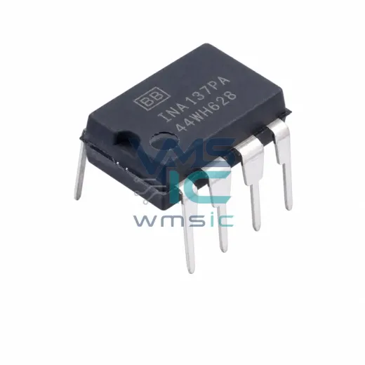 Дифференциальный линейный аудиоприемник INA137PA, PDIP-8