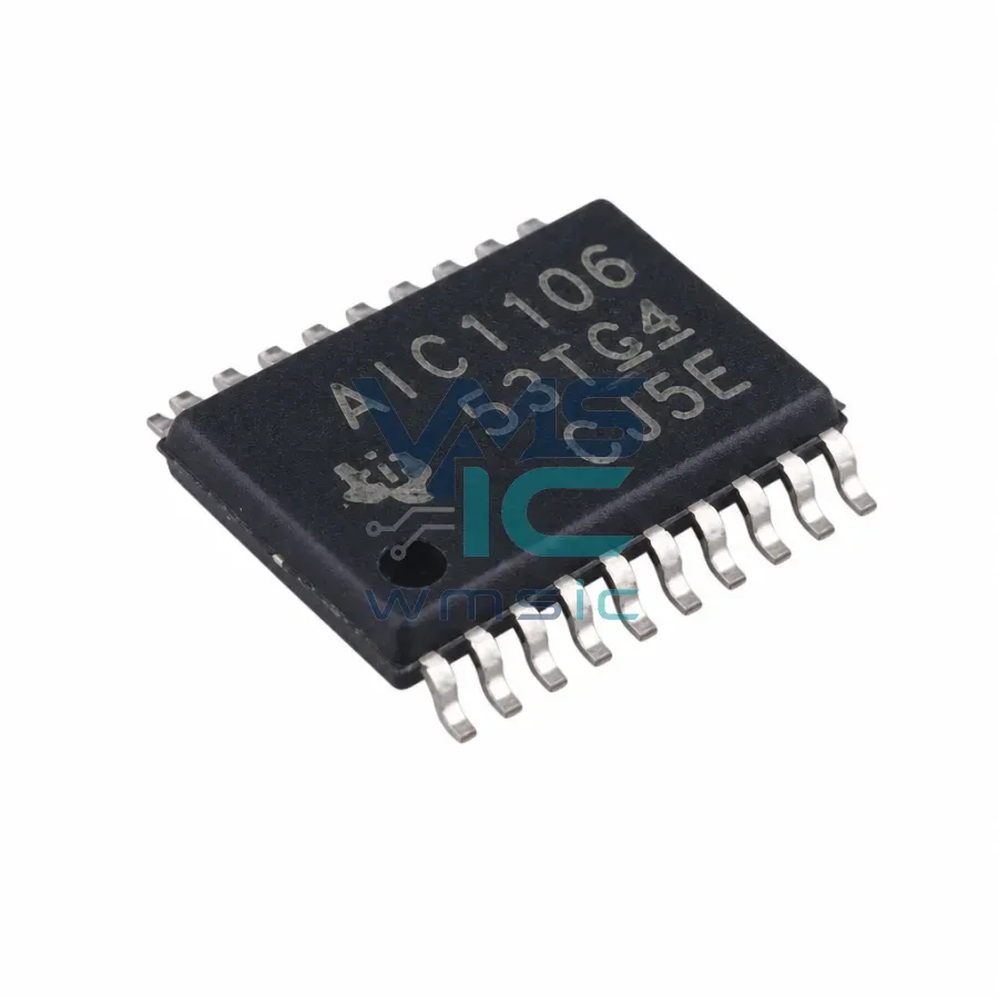 Голосовой PCM-кодек TLV320AIC1106PWR с усилителем микрофона, TSSOP-20 Корпус