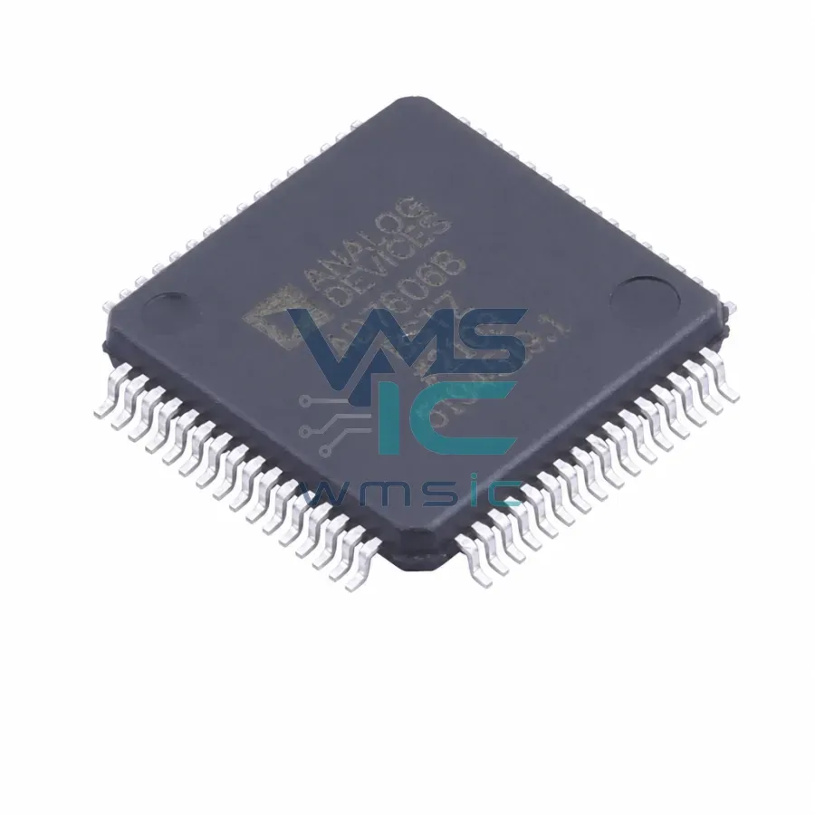 8-канальный 16-битный АЦП AD7606BBSTZ-RL, 800 kSPS, LQFP-64(10x10) Корпус