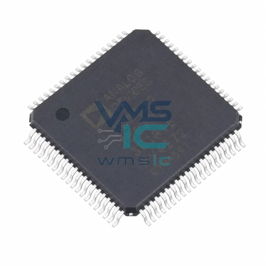 四通道參數测量單元，集成16位电平设置DAC AD5522JSVDZ TQFP-80-EP(12x12) 封裝