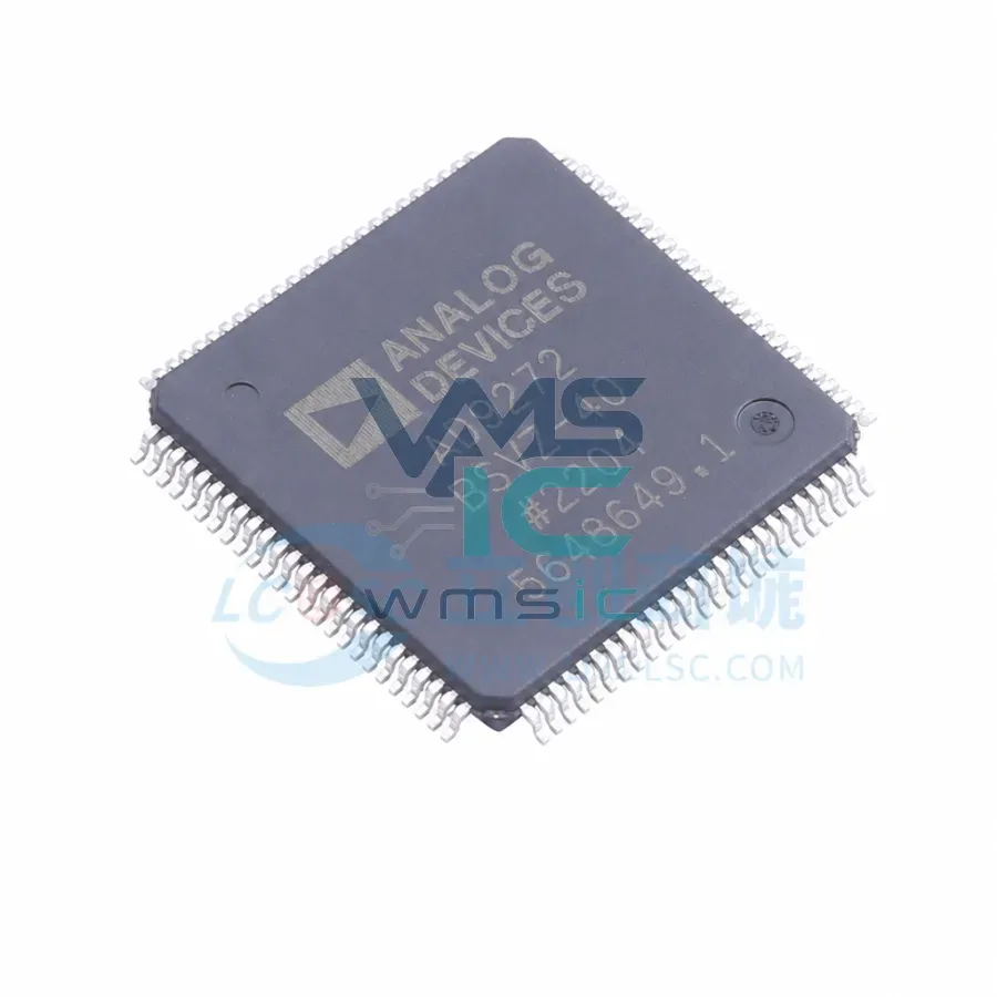 八通道LNA/VGA/AAF/ADC与交叉点开关 AD9272BSVZ TQFP-100-EP(14x14) 封装