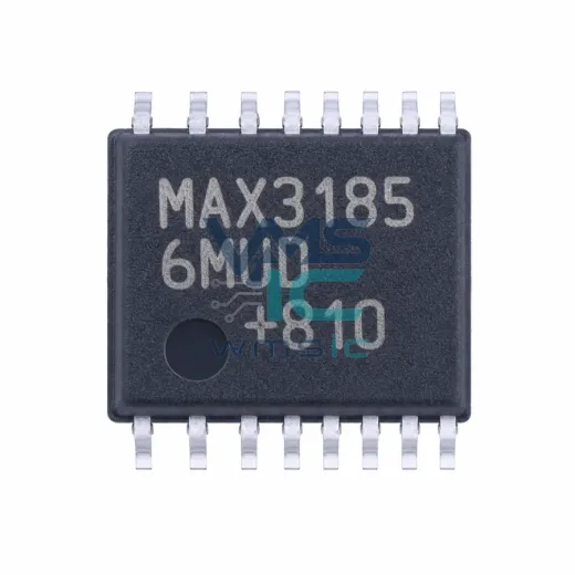 MAX31856MUD+ Цифровой преобразователь сигналов термопары, TSSOP-14