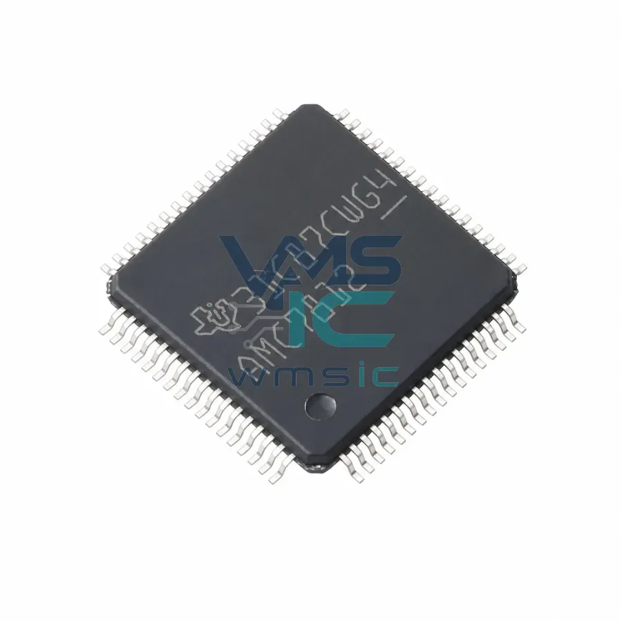 具有多通道模数转换器 (ADC)，数模转换器 (DAC) 和温度传感器的 12 位模拟监视和控制解决方案 AMC7812SPAPR HTQFP-64(10x10) 封装
