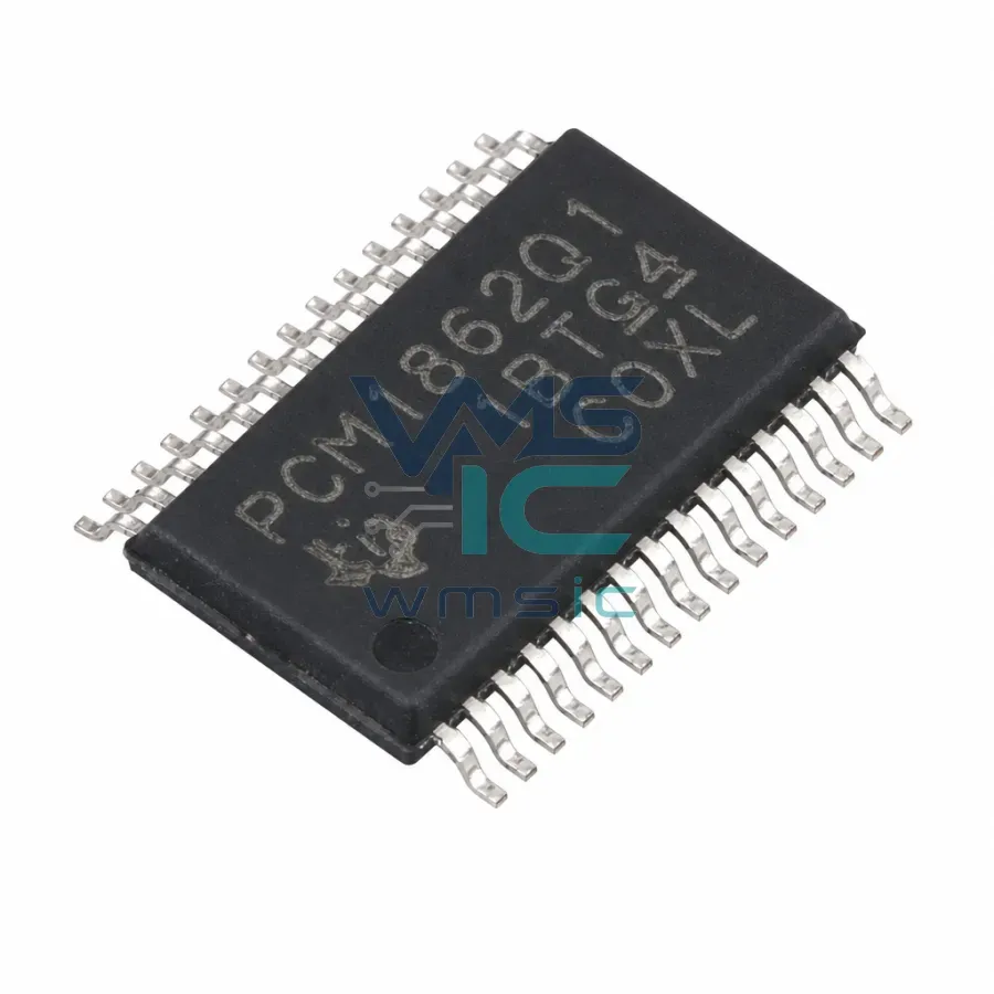 PCM1862QDBTRQ1 Automotive 2/4-Channel 192kHz Stereo Audio ADC PCM1862QDBTRQ1 TFSOP-30-175mil Package