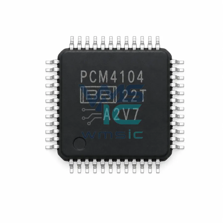 PCM4104PFBT 24-Bit 216kHz 4-Channel High-Performance Audio DAC PCM4104PFBT TQFP-48(7x7) Package
