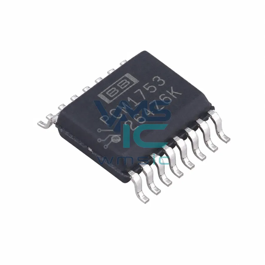 24-битный 192 кГц мультиуровневый дельта-аудио DAC PCM1753DBQR SSOP-16-150mil Корпус