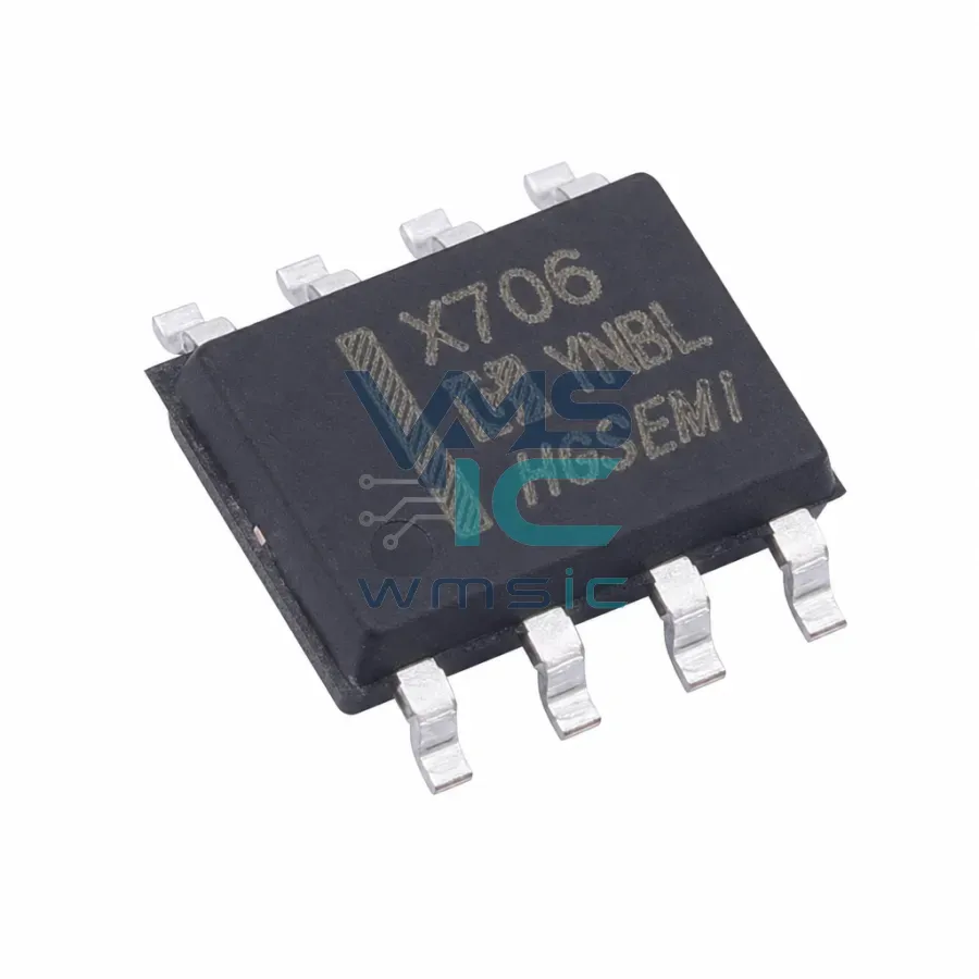 MAX706M/TR Low Power Microprocessor Monitoring Circuit MAX706M SOP-8 Package